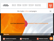 Tablet Screenshot of impressioncampaigns.com